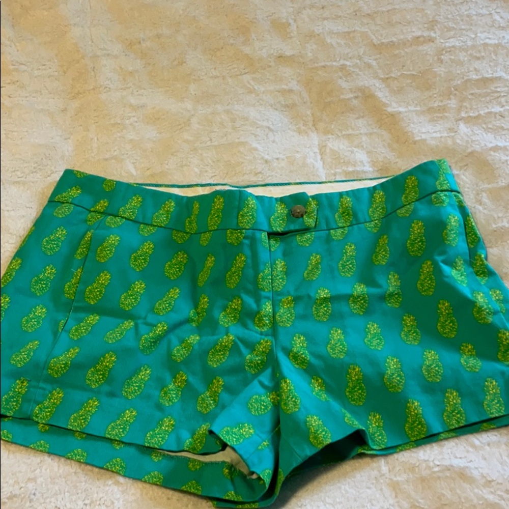 J Crew Pineapple Shorts